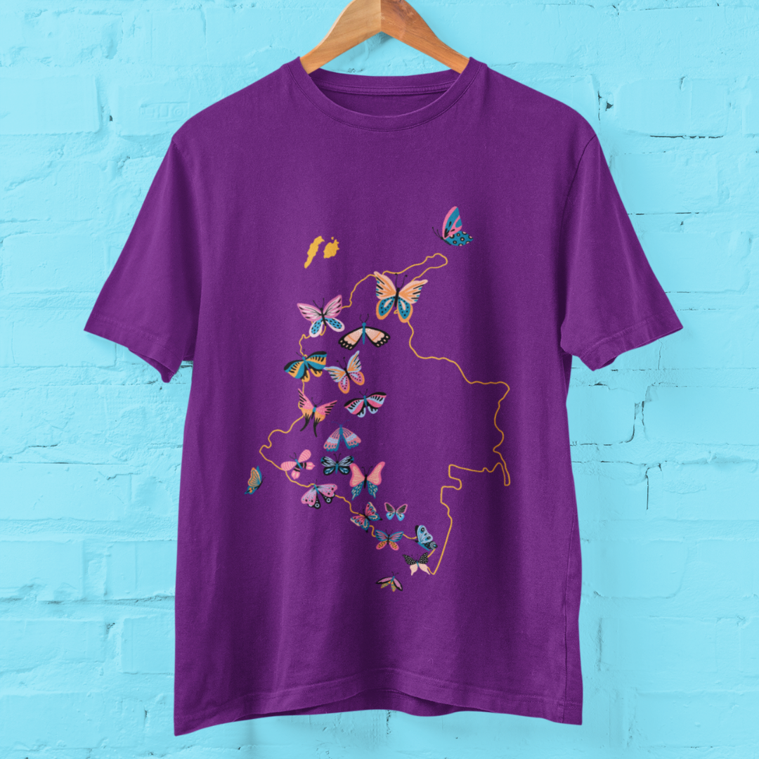 Camiseta Mariposas de Colombia