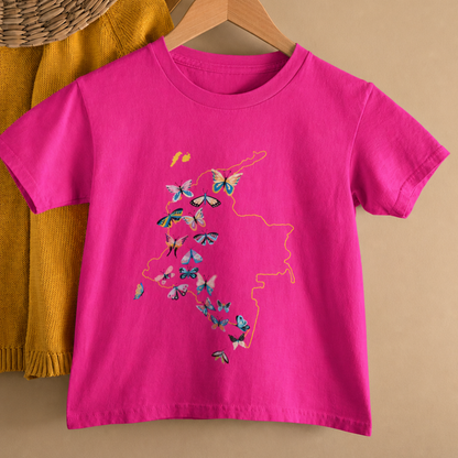 Camiseta Niños Mariposas