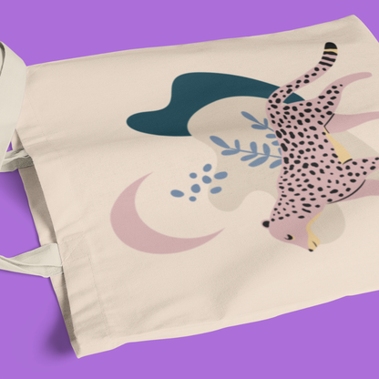 Tote Bag Guepardo Rosa
