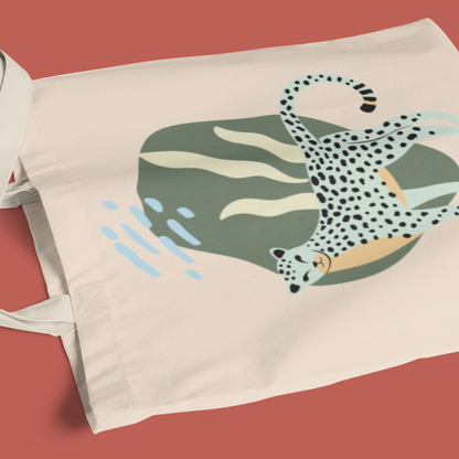Tote Bag Guepardo Verde