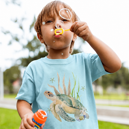 Camiseta Niños Tortuga Marina.
