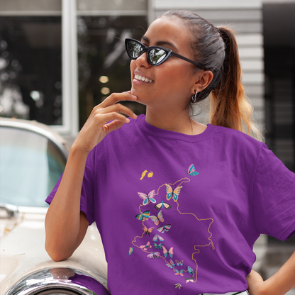 Camiseta Mariposas de Colombia