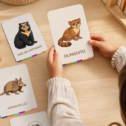 Flash Card Animalitos Colombianos