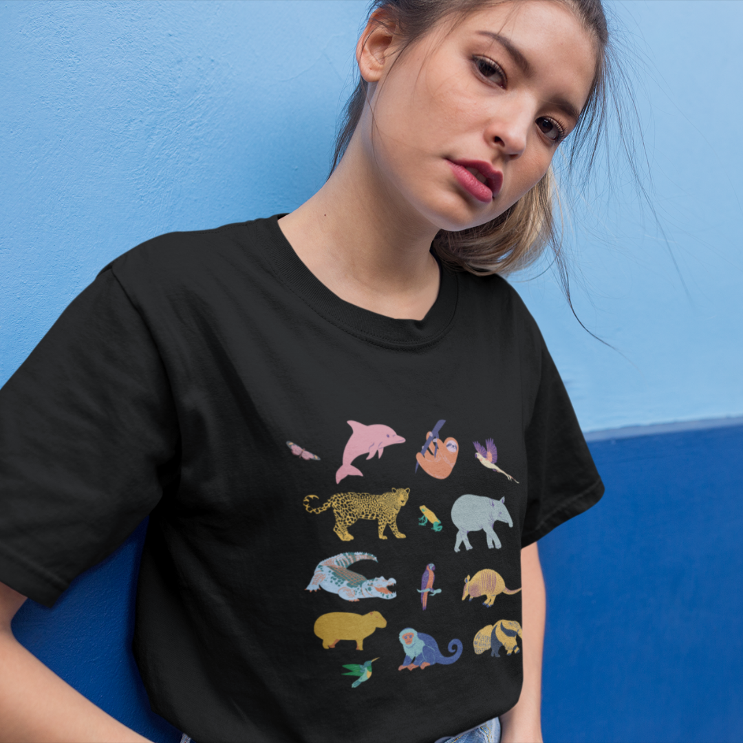 Camiseta Animalitos de Colombia
