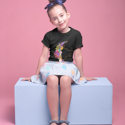 Camiseta Niños Colombia en Flor