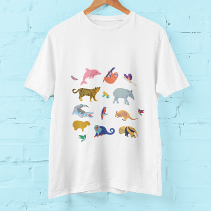Camiseta Animalitos de Colombia