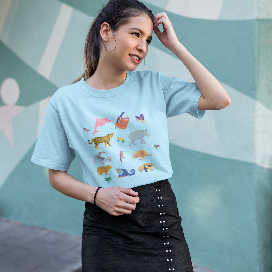 Camiseta Animalitos de Colombia