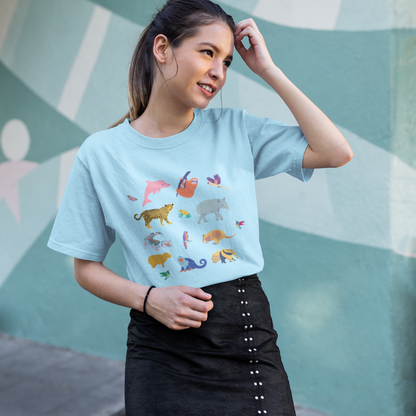 Camiseta Animalitos de Colombia