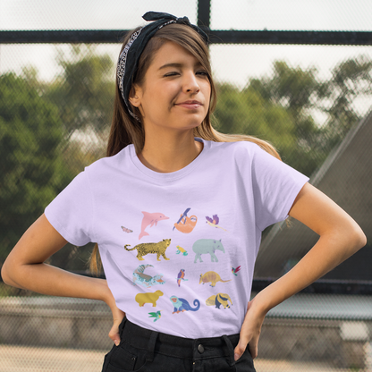Camiseta Animalitos de Colombia