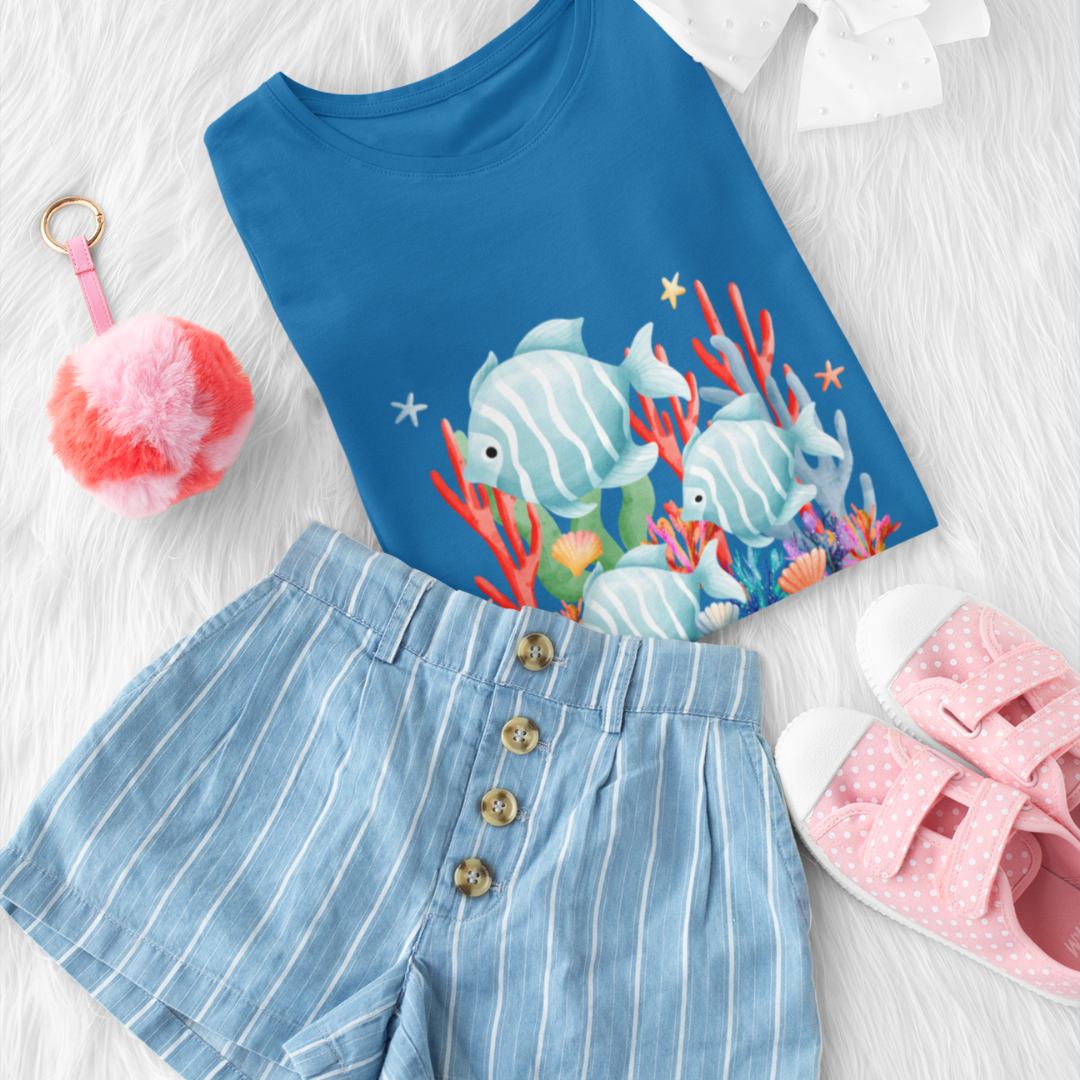 Camiseta Niños Peces de Mar