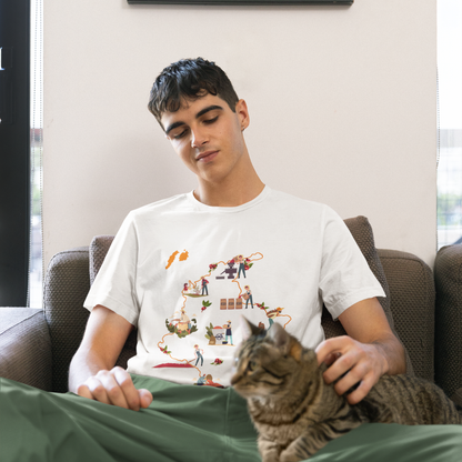 Camiseta Colombia es Café