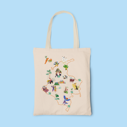 Tote Bag Folclor de Colombia