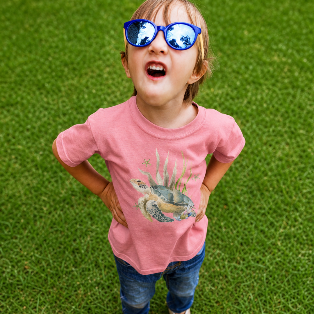 Camiseta Niños Tortuga Marina.