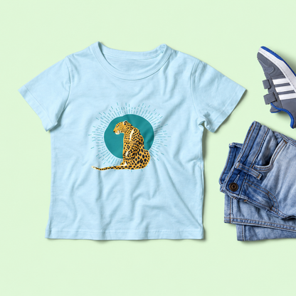 Camiseta Niños Jaguar Azul