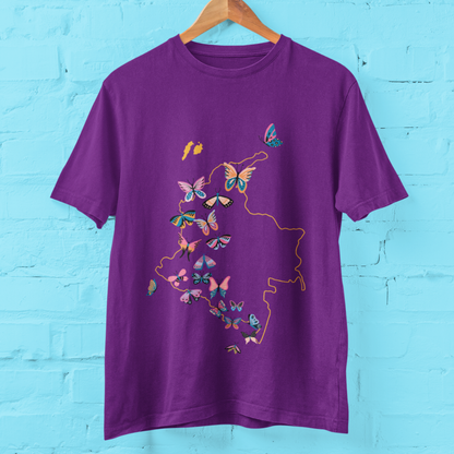 Camiseta Mariposas de Colombia