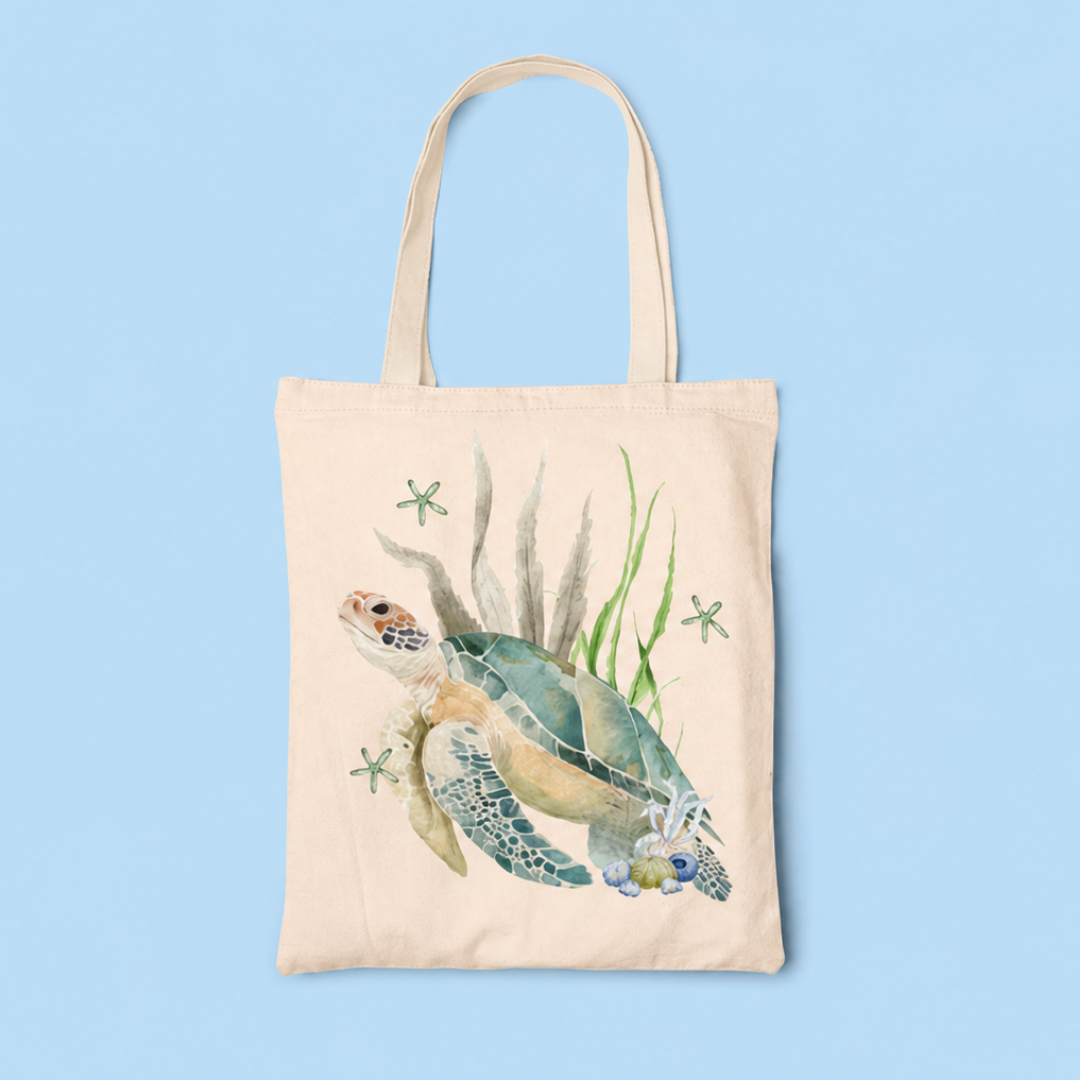 Tote Bag Tortuga Marina