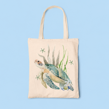 Tote Bag Tortuga Marina