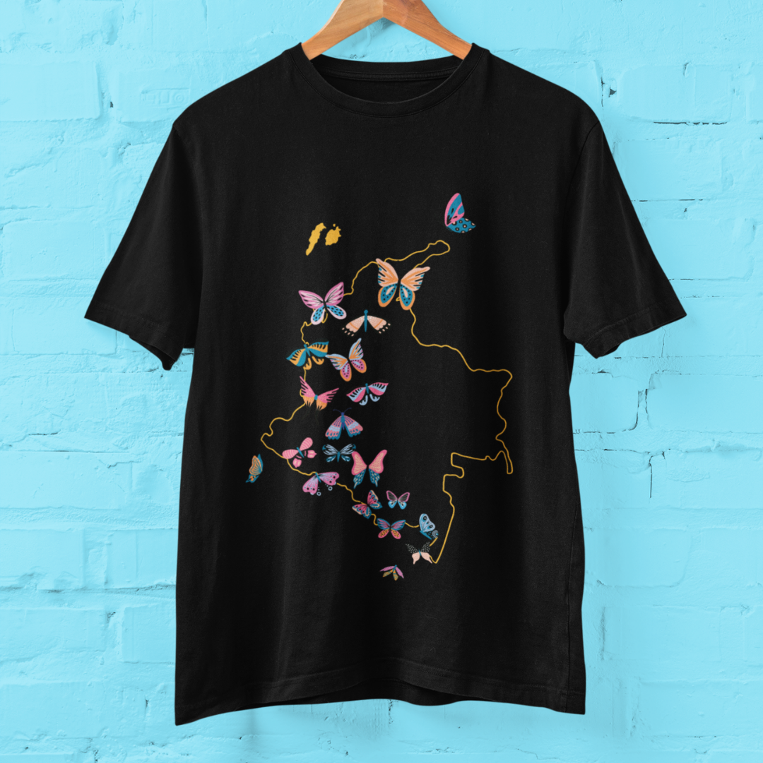 Camiseta Mariposas de Colombia