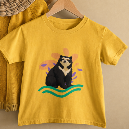Camiseta Niños Oso de Anteojos