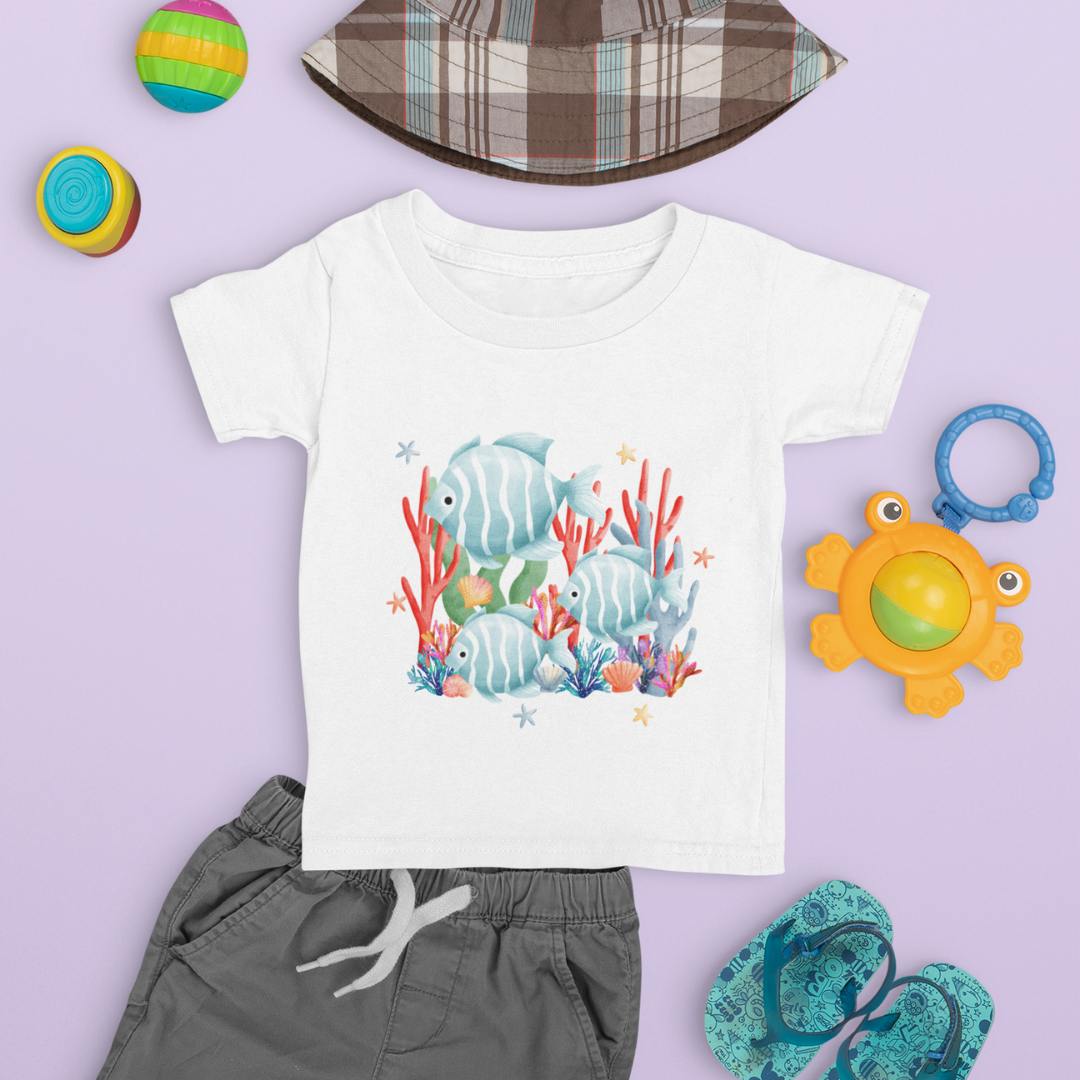 Camiseta Niños Peces de Mar
