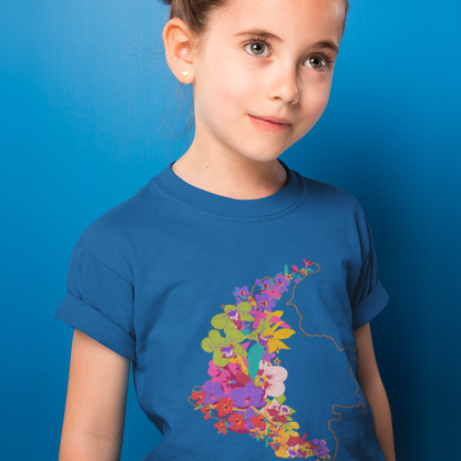 Camiseta Niños Colombia en Flor