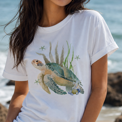 Camiseta Tortuga Marina.