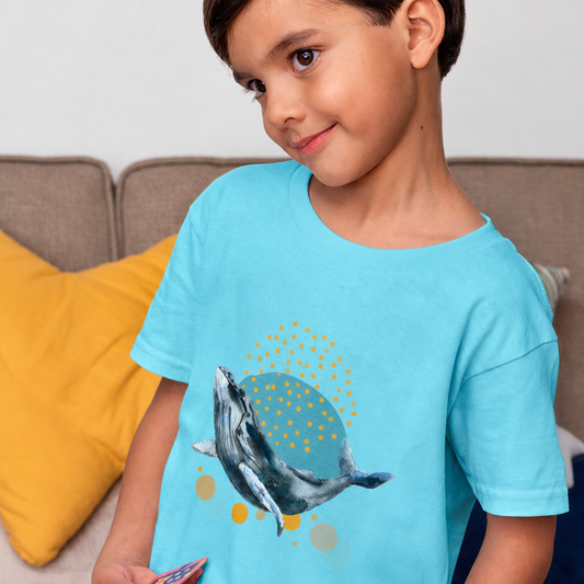 Camiseta Niños Ballena Jorobada